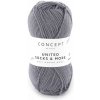 UNITED SOCKS & MORE Katia Farby UNITED SOCKS & MORE: 201 šedá