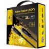 Gembird kábel HDMI High speed (M - M), aktívny, optický (AOC), s Ethernetom, séria Premium, pozlátené konektory, 30 m CCBP-HDMI-AOC-30M-02