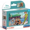 CLEMENTONI Obrázkové kocky Disney rozprávky, 6 kociek