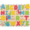 Bigjigs Toys Vkladacie puzzle Anglická veľká abeceda s obrázkami