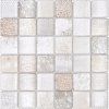 Sklenená mozaika 29,8x29,8 cm béžová XCM WL38