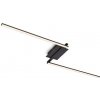 Brilo Brilo 3500-015 - LED Prisadený luster STAFF 2xLED/6W/230V čierna BL1517 + záruka 3 roky zadarmo