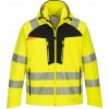PORTWEST HI-VIS DX475 / Reflexná softshellová bunda - HV žltá/čierna 5XL