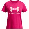 Under Armour UA Big Logo SS tm. růžová