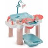 Opatrovateľský stolík pre bábiky My First Nursery Écoiffier s vaničkou 13 doplnkov od 18 mes