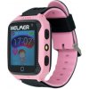 HELMER dětské hodinky LK 707 s GPS lokátorem/ dotykový display/ IP54/ micro SIM/ kompatibilní s Android a iOS/ růžové