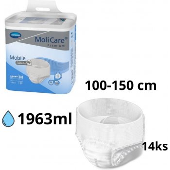 Molicare Premium Mobile modré 6 kvapiek L 14 ks