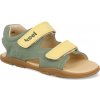 Barefoot detské sandále Koel - Ova olive zelené