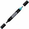Permanentný popisovač Centropen 1666 double zelený