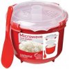 Sistema MICROWAVE Ryžovar 2,6 l červená