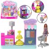Mattel Bábika Barbie Mini BarbieLand Supermarket, Obchod pre bábiky s nákupným vozíkom