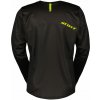 SCOTT jersey COMPETE caviar black/safety yellow - 2025, L
