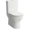 LAUFEN Lua WC misa kombi Rimless s hlbokým splachovaním, Vario odpad, 360 x 650 mm, biela, s povrchom LCC, H8240814000001
