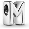 PANDORA korálka Písmeno M 797467