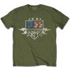 KISS - Army Lightning (Military Green) (tričko) XX-Large