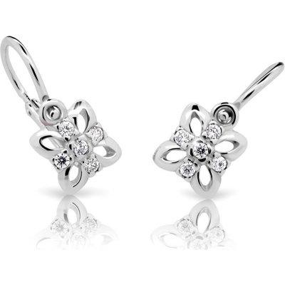 Cutie Jewellery náušnice C2215-10 bílá