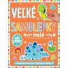 Svojtka Svojtka Dino ostrov - Veľké samolepky pre malé ruky