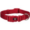 TRIXIE Nylonový polostahovák PREMIUM30-40cm/15mm (S-M), - červená