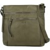 Dámska crossbody kabelka tmavo zelená - Coveri Daleina new zelená