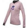 SENSOR MERINO UPPER TRIGLAV dámská mikina klokanka dusty pink M; Růžová mikina