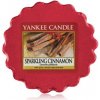 Yankee Candle vonný vosk do aróma lampy Sparkling Cinnamon Trblietavá škorica 22 g