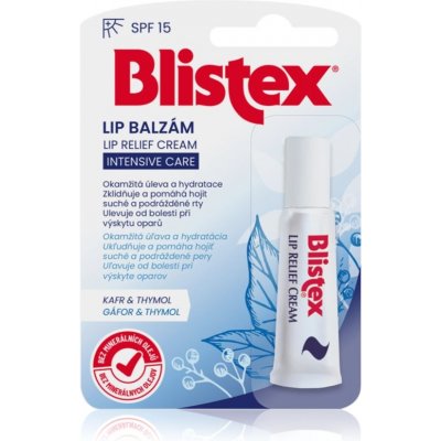Blistex Lip Relief Cream intenzívny balzam na pery SPF15 6 ml