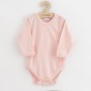 Dojčenské body celorozopínacie New Baby Classic II svetlo ružové 50