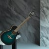 Yamaha APX600 Oriental Blue Burst Elektroakustická gitara Jumbo