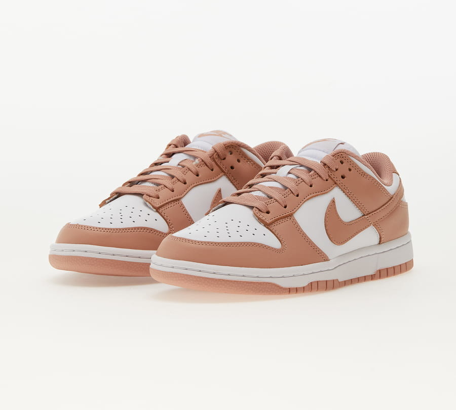 Nike W Dunk Low White/ Rose Whisperr