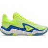 Unisexová basketbalová obuv Under Armour, SPAWN 7 reflexný neón,modrá,biela, 42.5 EU