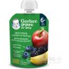 Gerber Organic kapsička jablko banán borůvka a ostružina 90 g