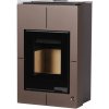 Krbové kachle HS Flamingo Saporo 11/5 Hňedá aquaflam s výmenníkom - AQUAFLAM