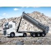 EMEK Hračka kamión VOLVO FH biely + vyklápací náves