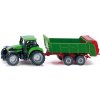 Siku Blister Traktor s univerzálnou vlečkou 1:87