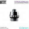 Airbrush kryt trysky Gaahleri 0,3mm pre Mobius (1 ks)
