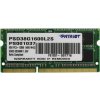 PATRIOT Ultrabook 8GB DDR3 1600MHz / SO-DIMM / CL11 / PC3-12800 / 1,35V PSD38G1600L2S