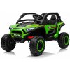 Mamido Mamido Elektrické autíčko Buggy UTV KCK 4x4 zelené 24V | 800W | 50 kg | EVA | LED | 2,4 Ghz | ECO koža