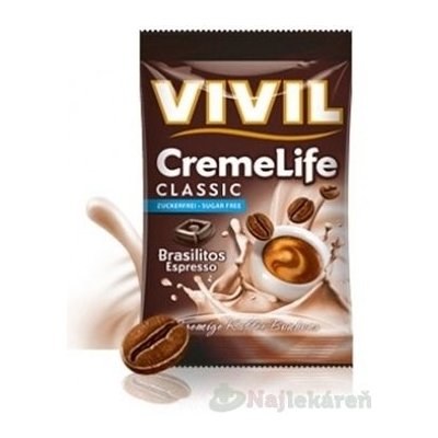 VIVIL BONBONS CREME LIFE CLASSIC kávove 110 g