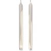 Ferm Living Sviečky Dryp set 2ks, warm grey