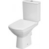 Kompaktný WC set Cersanit CleanOn Carina splachovacia nádržka + WC sedátko s mäkkým zatváraním (K31-044)