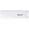 Apacer USB flash disk, USB 2.0, 32GB, AH336, biely, AP32GAH336W-1, USB A, s krytkou