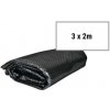 Solárna plachta čierna na bazén 3 x 2m