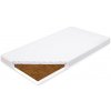 Detský matrac New Baby STANDARD 160x80x10 cm kokos-molitan biely