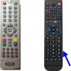 Dálkový ovladač Hätch DVB 4042 HDMI , DVB 4002 náhradní