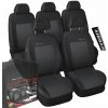 Autopoťahy Auto-Dekor Elegance P-3 pre Opel Zafira C čierno-popolavý