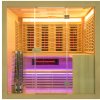 Sauna ProWell COMBI C5 Hemlock RedGlass