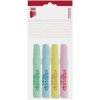 Zvýrazňovač, sada, 1 4 mm, ICO Videotip, 4 rôznych pastelových farieb