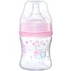 Babyono Antikoliková fľaša so širokým hrdlom 120 ml ružová