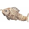 Woodcraft Drevené 3D puzzle Kapor H009