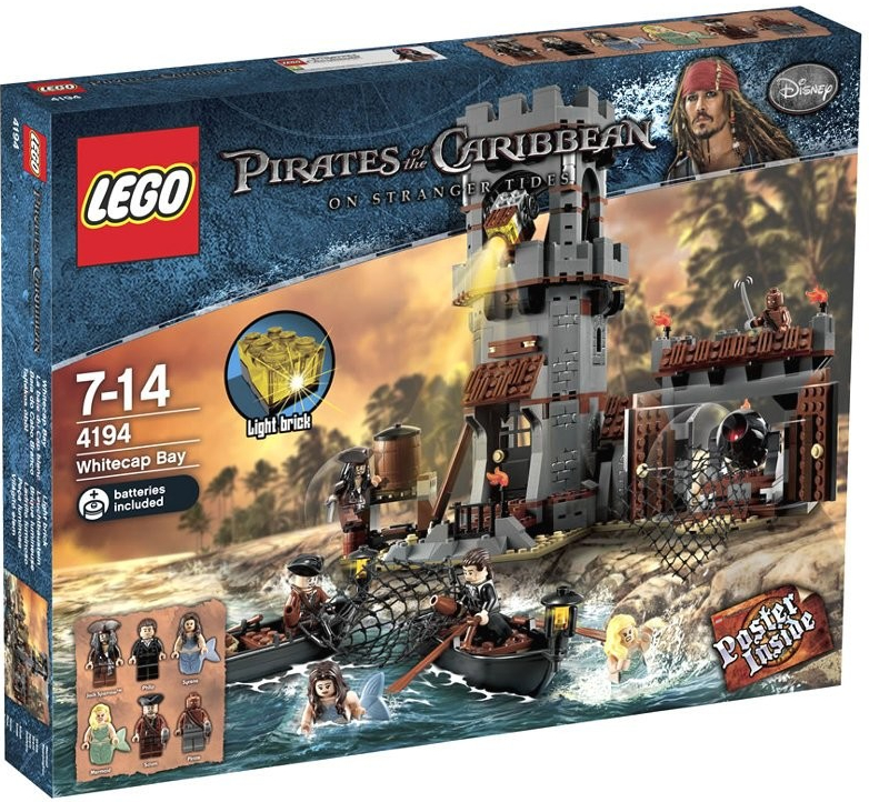 LEGO® Piráti z Karibiku 4194 Rozbúrená zátoka od 531,1 € - Heureka.sk
